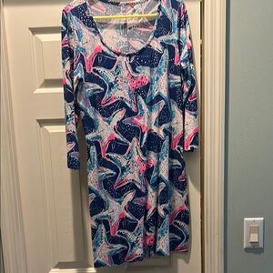 Lilly Starfish Print Women's Dress